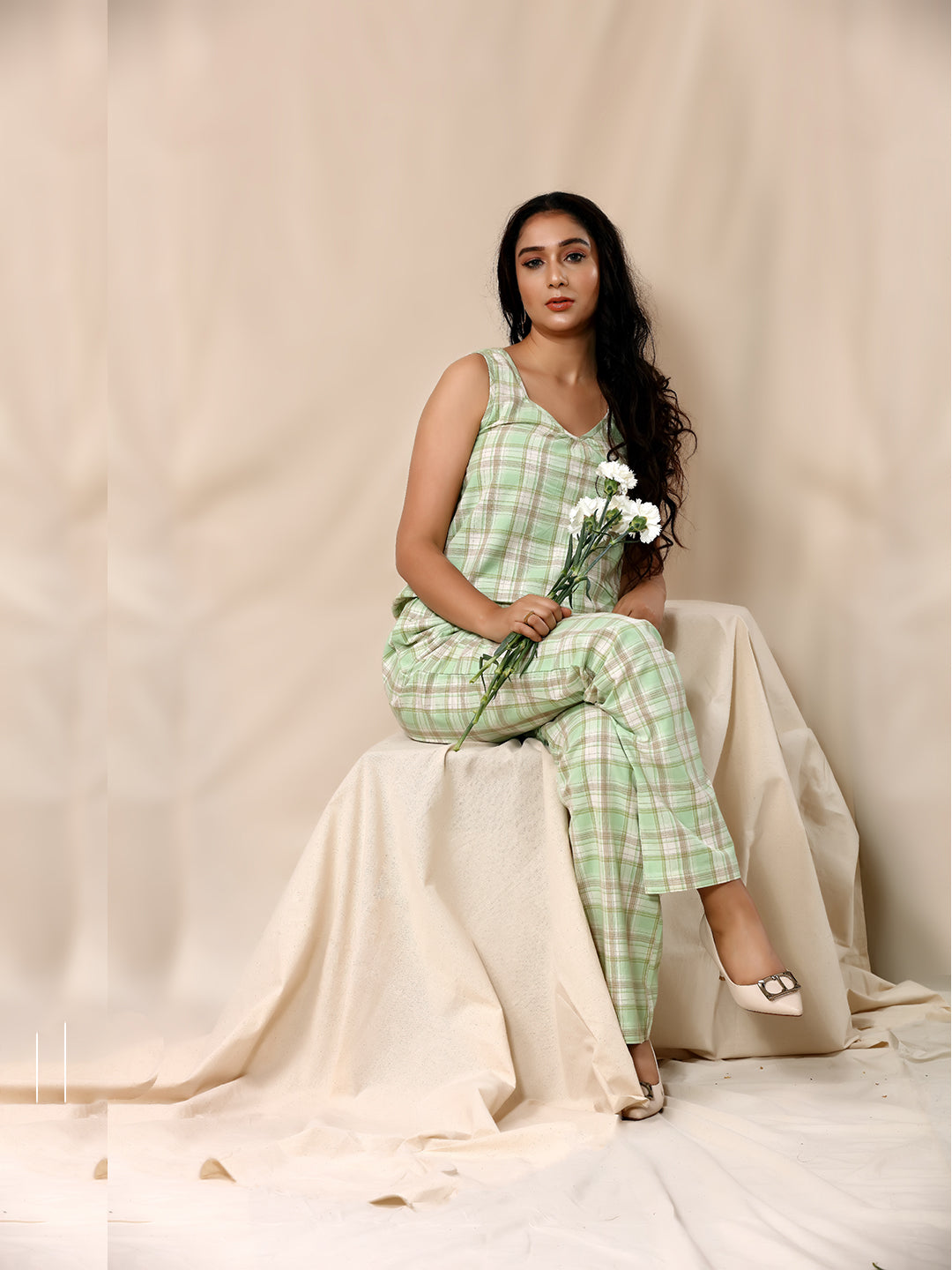 Mint Meadow Jumpsuit