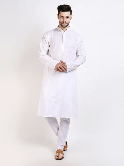 Long Kurta Chudidar White Kurta