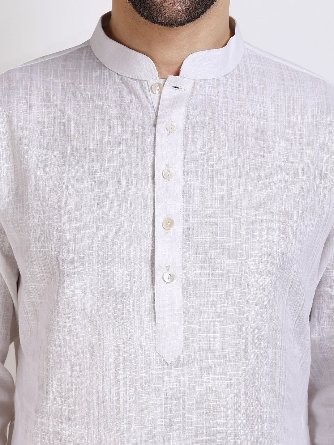 Long Kurta Chudidar White Kurta