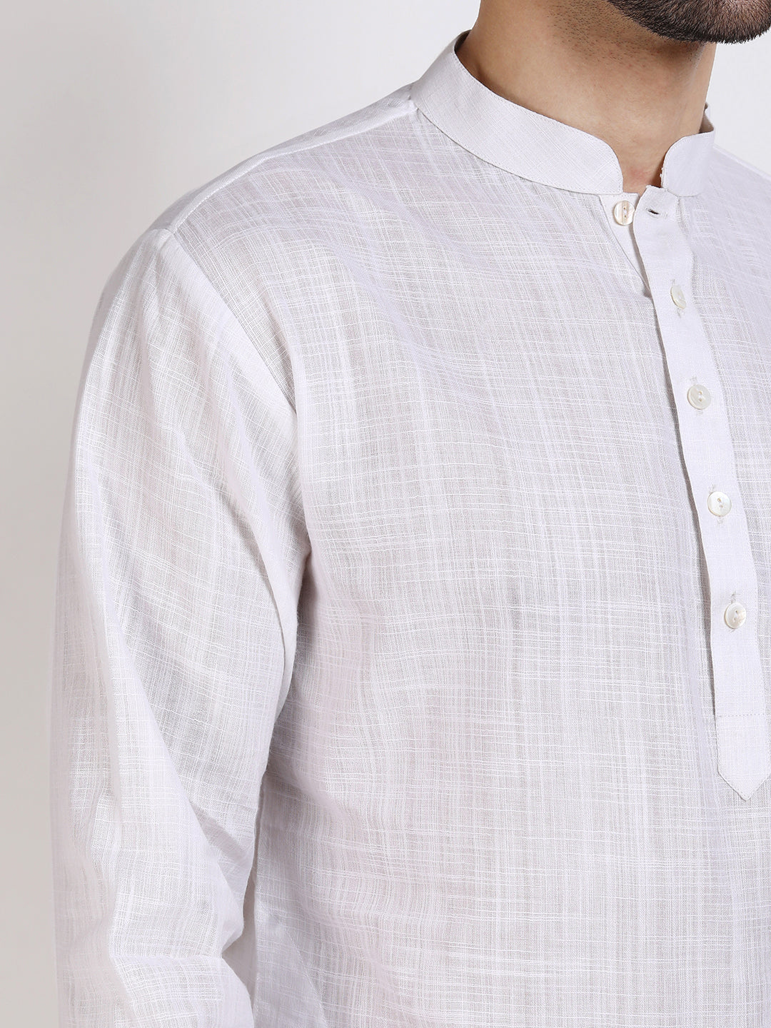 Long Kurta Chudidar White Kurta
