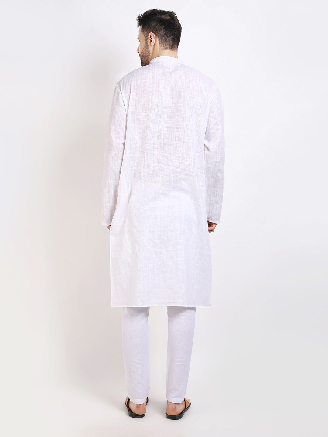 Long Kurta Chudidar White Kurta