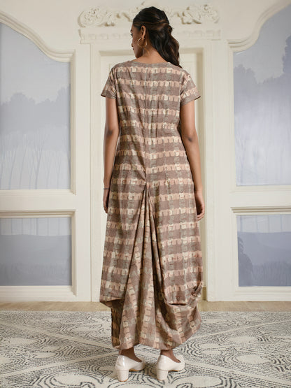 Block print Cotton Dress