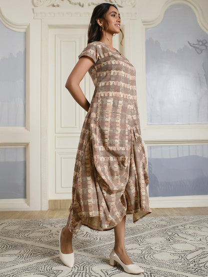 Block print Cotton Dress