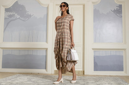 Block print Cotton Dress