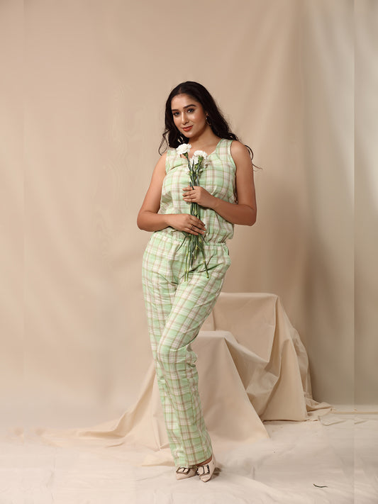 Mint Meadow Jumpsuit