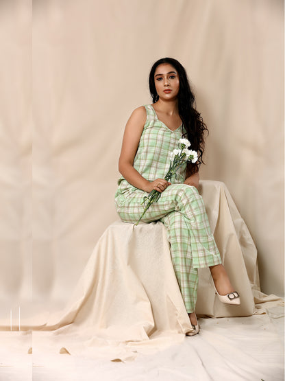 Mint Meadow Jumpsuit