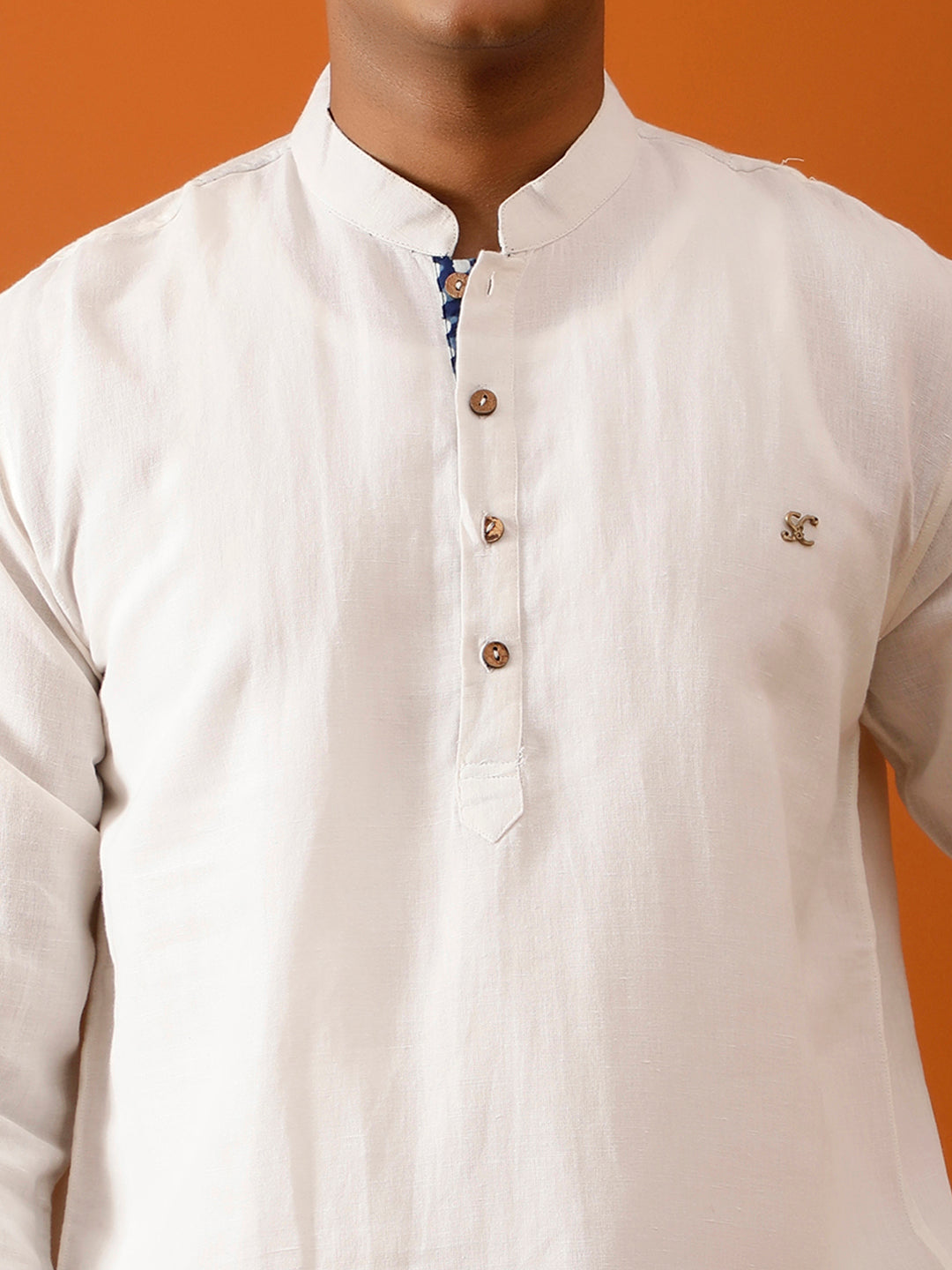 Short Kurta White Cotton