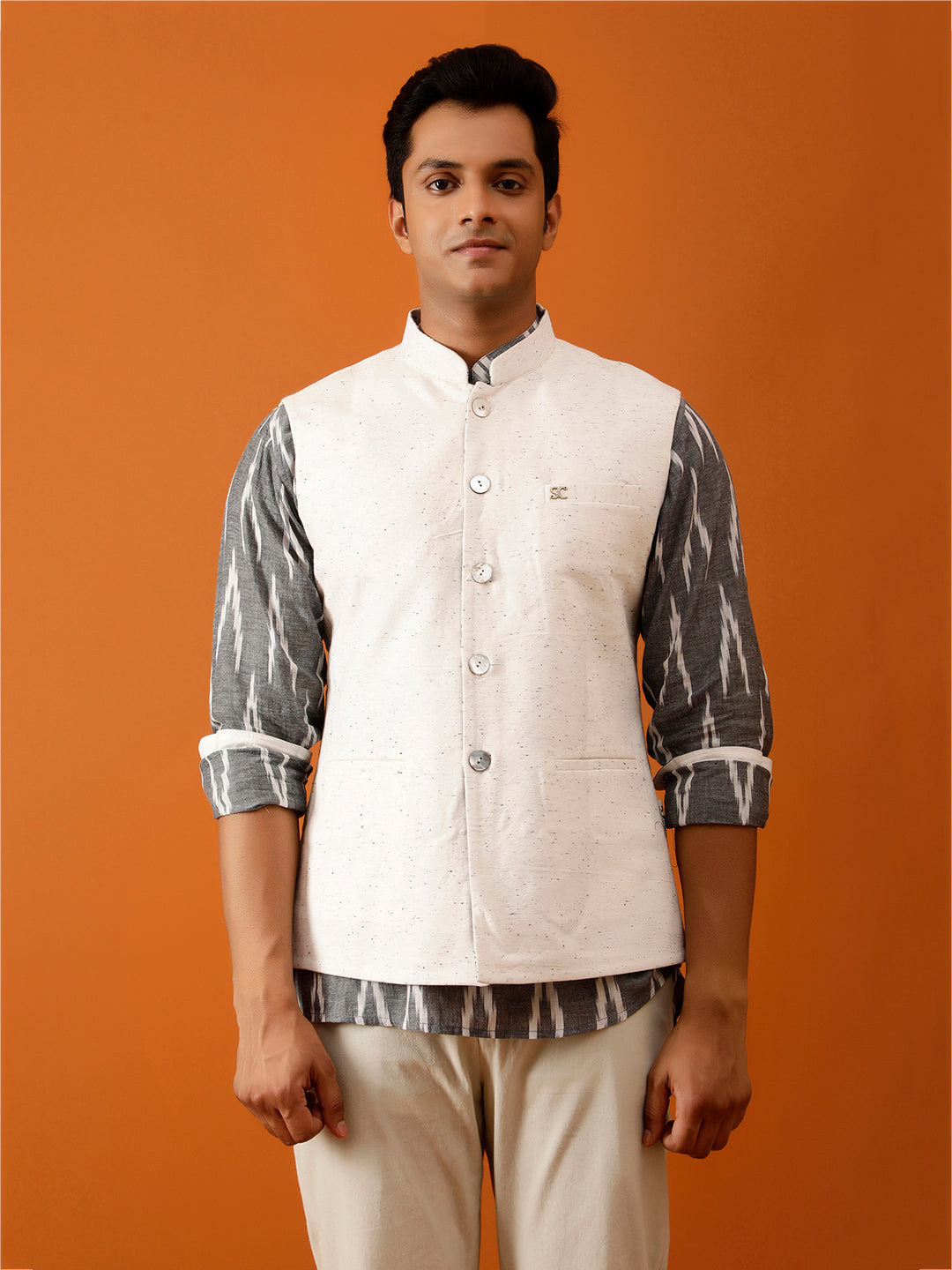 Unique Nehru Reversible-Jacket