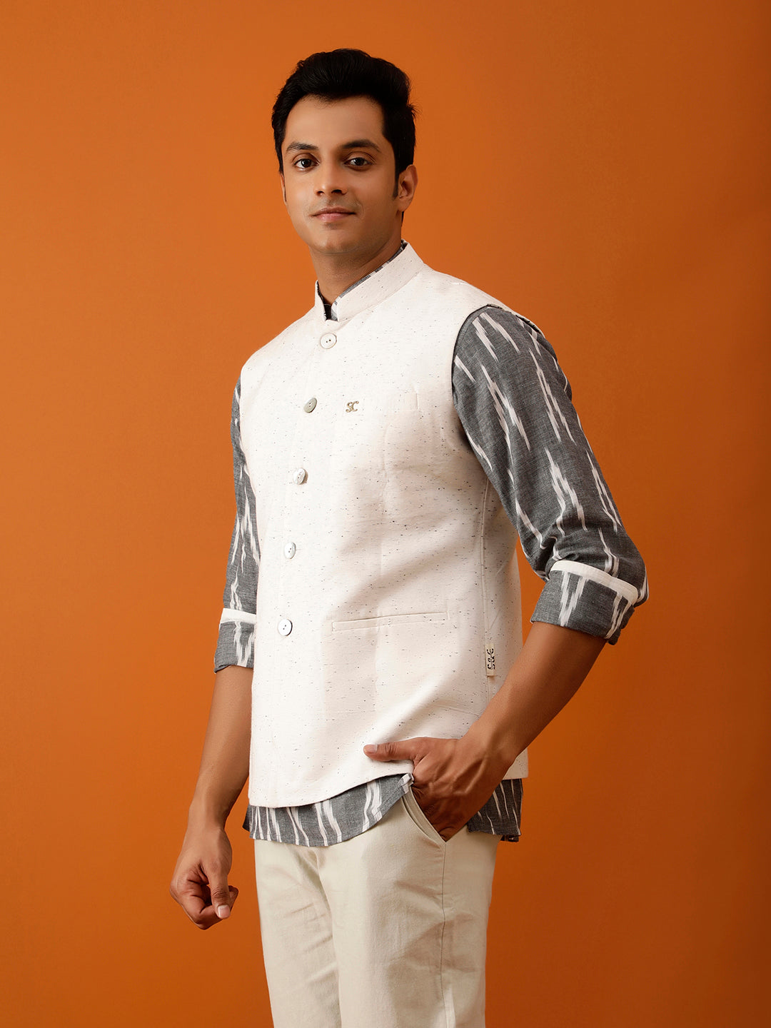 Unique Nehru Reversible-Jacket