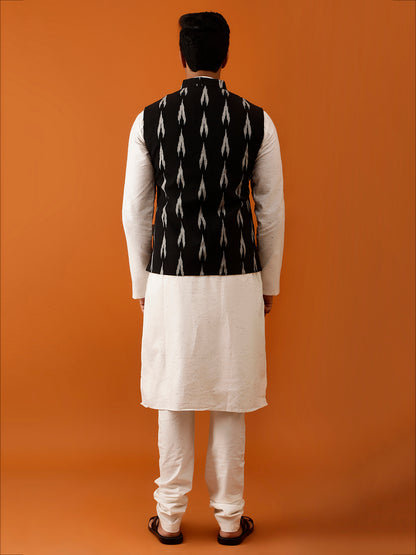 Mustard Yellow Nehru Reversible Jacket