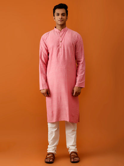 Long Kurta Chudidar Pink kurta