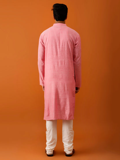 Long Kurta Chudidar Pink kurta