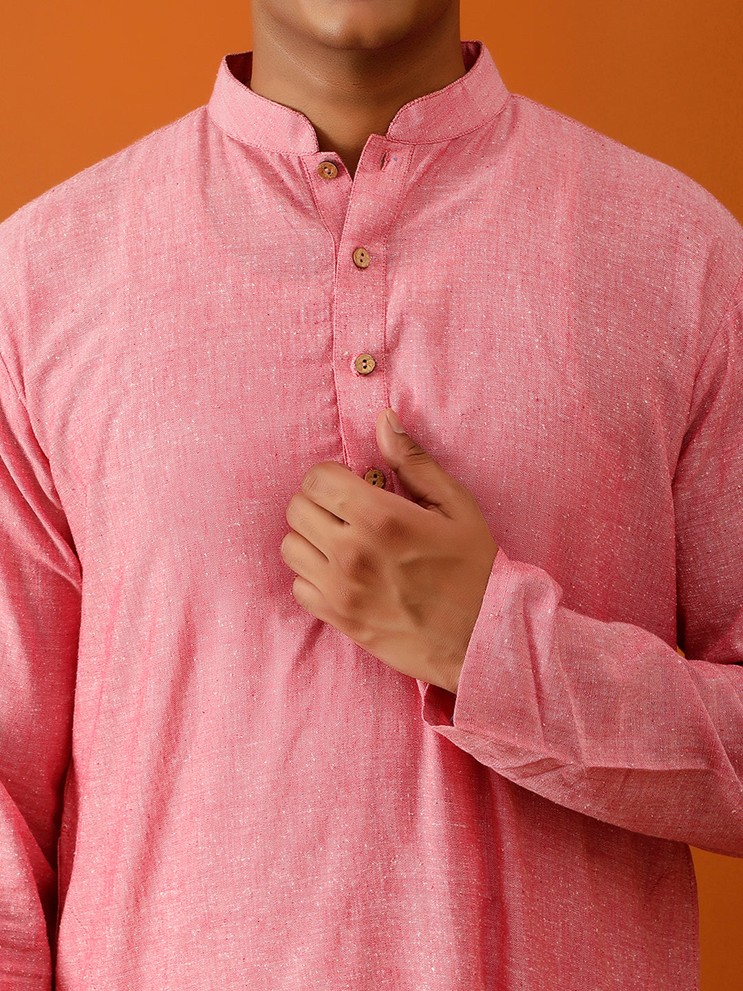 Long Kurta Chudidar Pink kurta