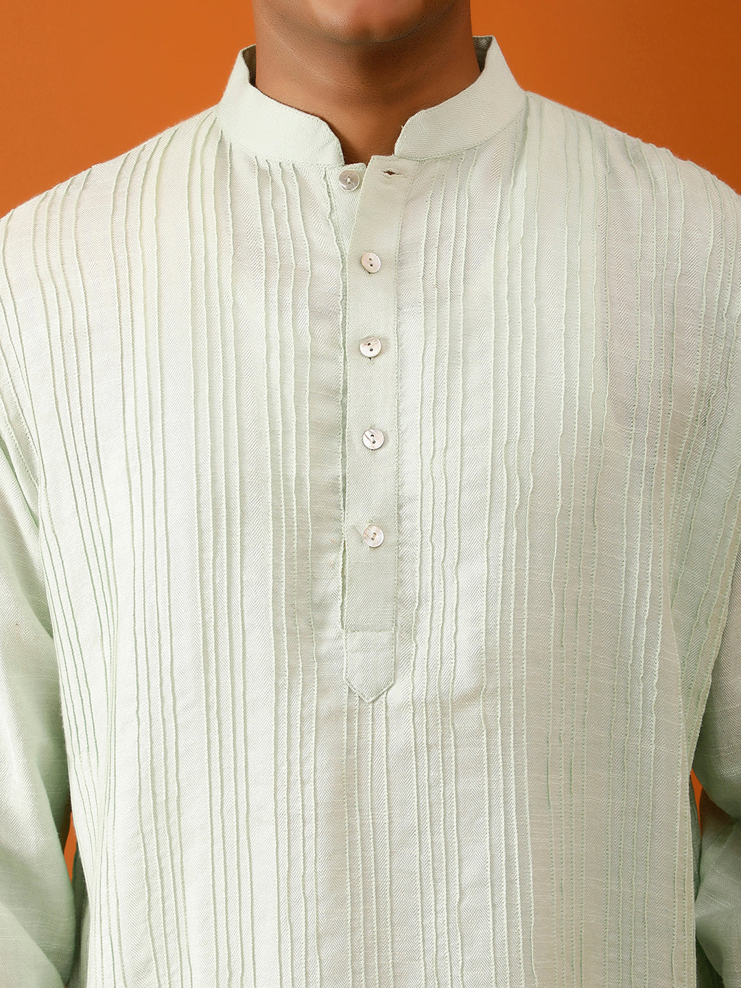 Long Kurta Chudidar White Kurta-Pyjama