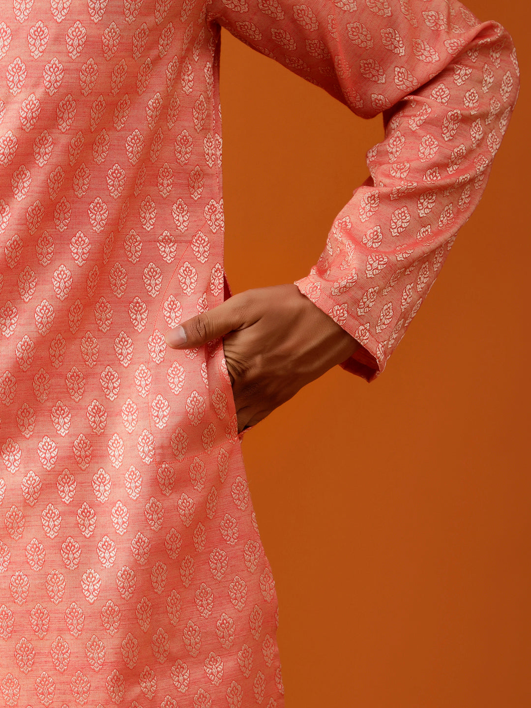 Long Kurta Chudidar Soft Pink Kurta