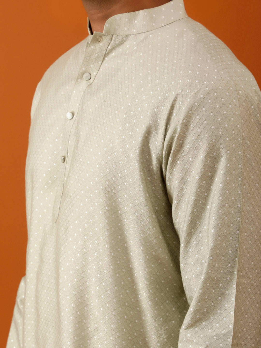 Long Kurta Chudidar Stunning Pastel Green