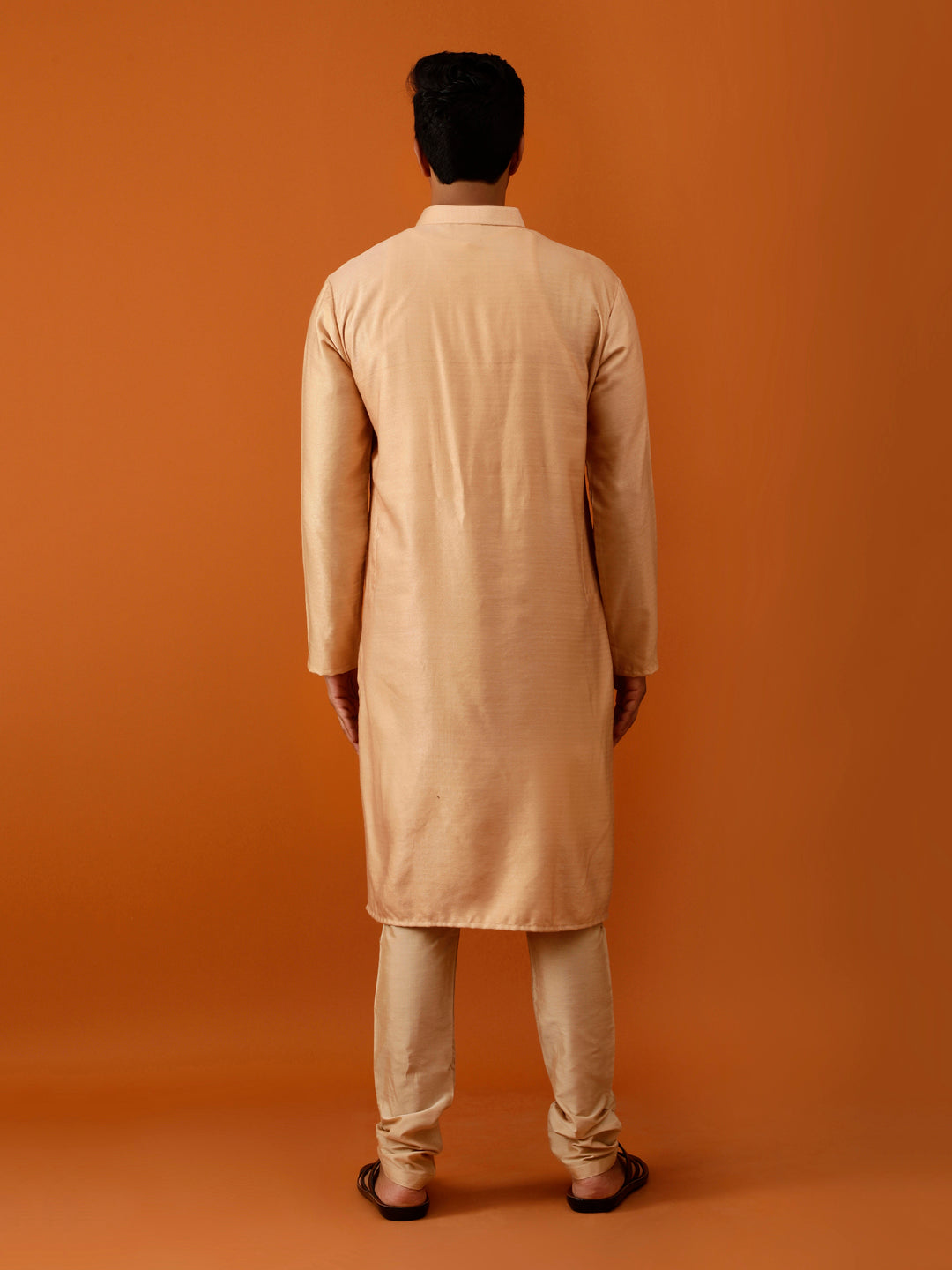 Long Kurta Chudidar Soft Gold Kurta