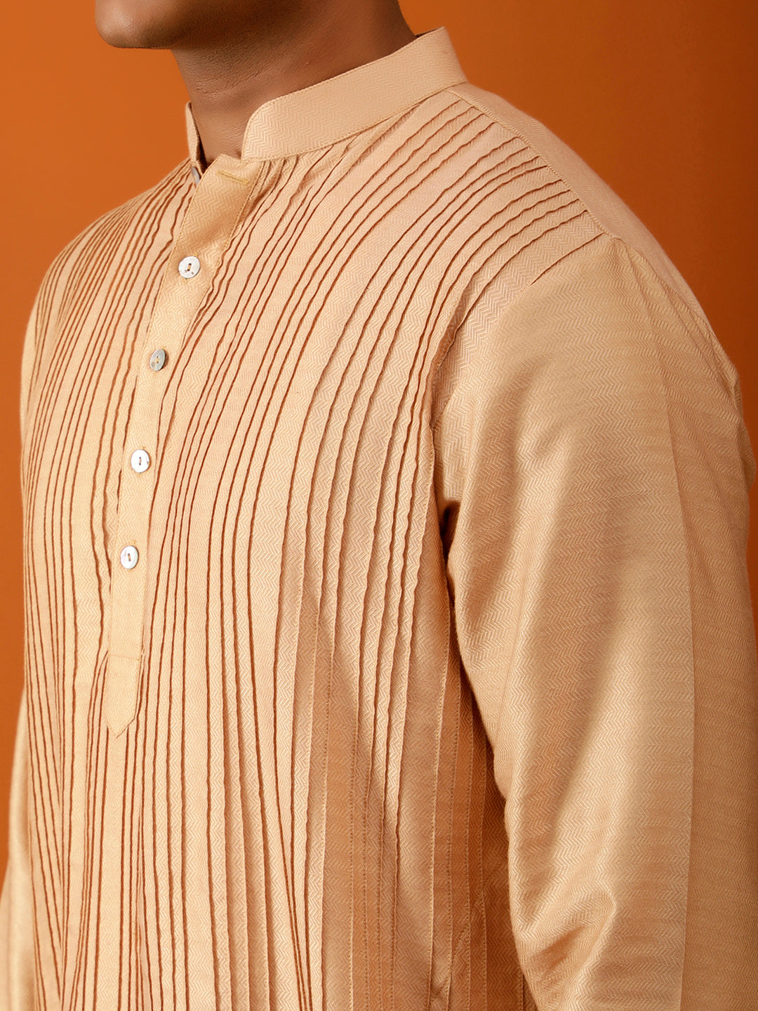 Long Kurta Chudidar Soft Gold Kurta