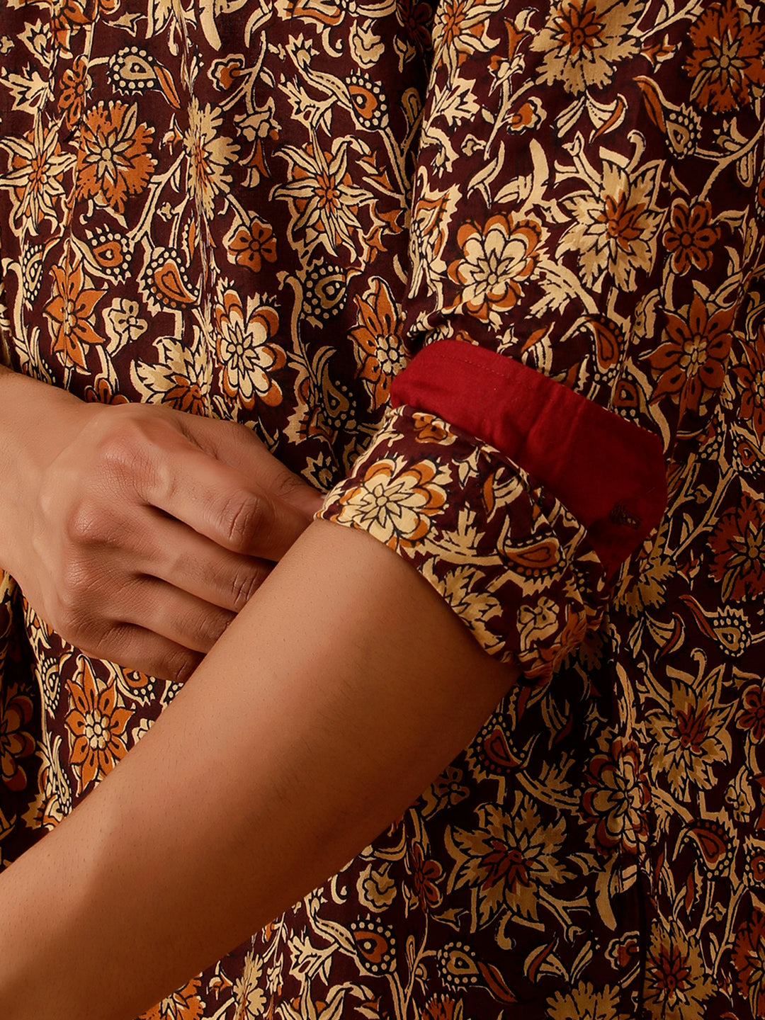 Short Kurta Men’s Printed Ethnic