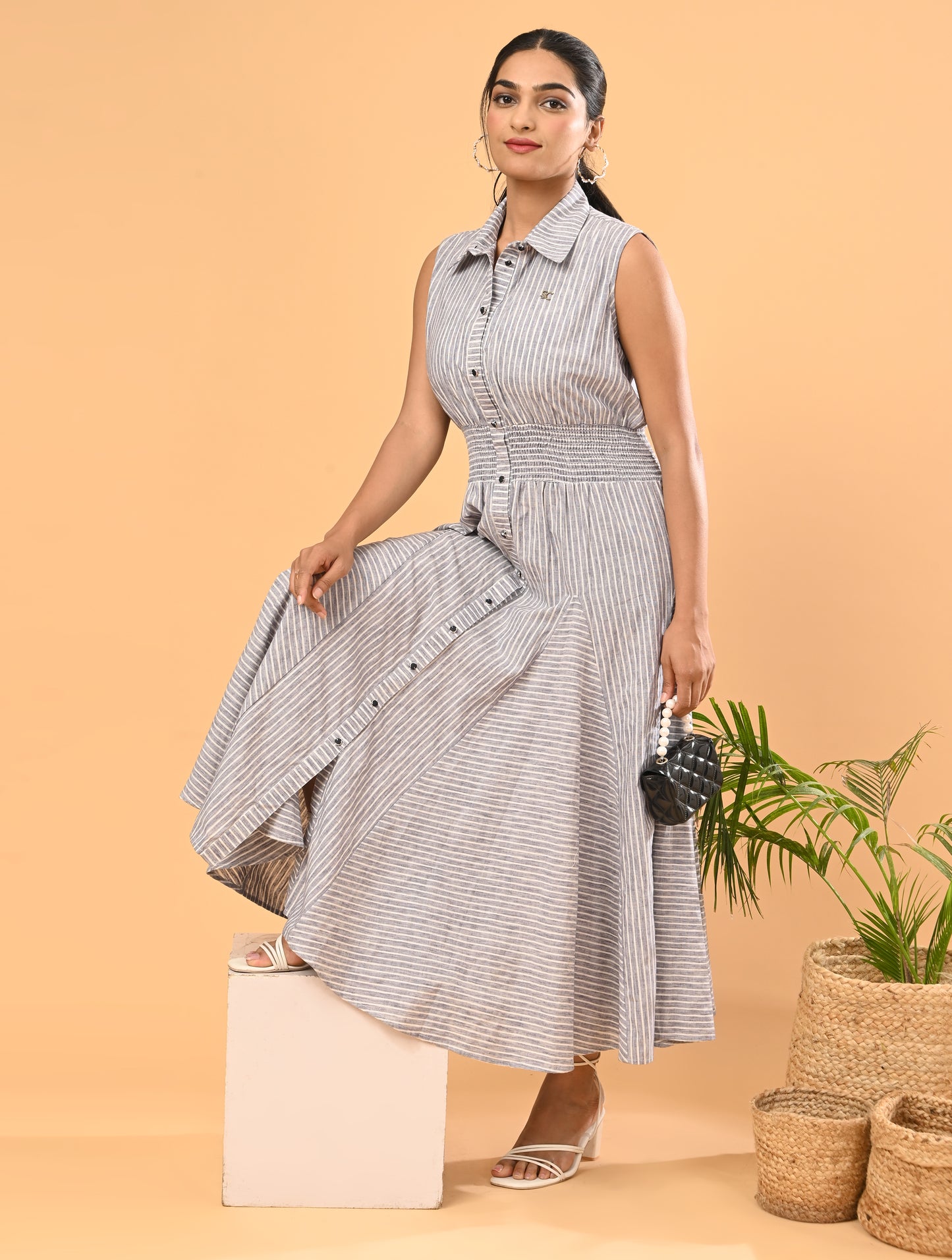 Cotton Long Dress
