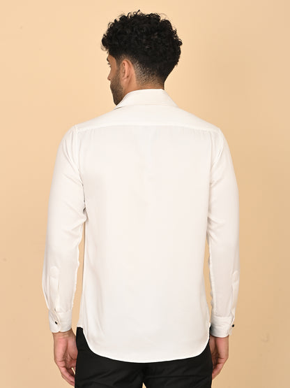 Full Sleeves Shirt White