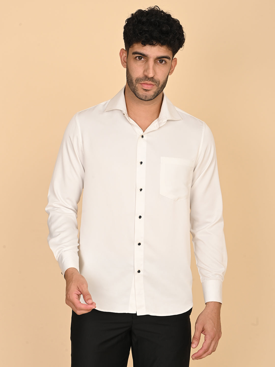 Full Sleeves Shirt White