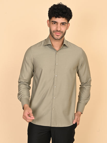 Full Sleeves Shirt Olive