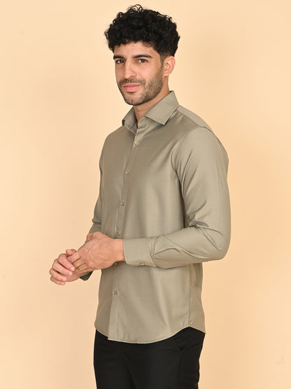 Full Sleeves Shirt Olive