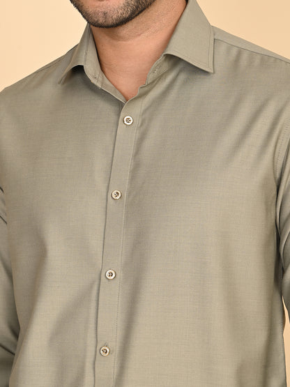 Full Sleeves Shirt Olive