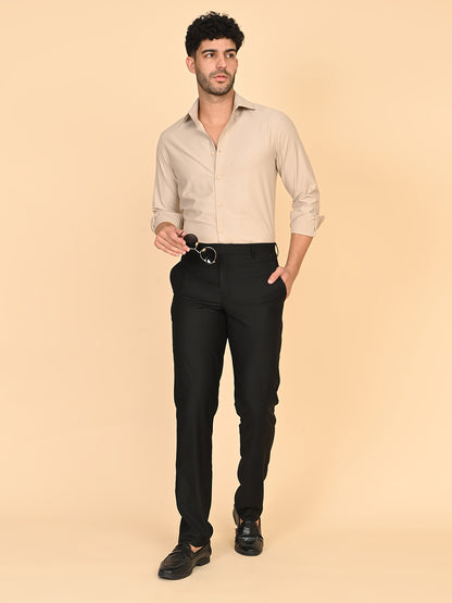 Full Sleeves Shirt Beige