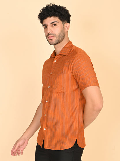 Half Sleeves Shirt in TC Dobby