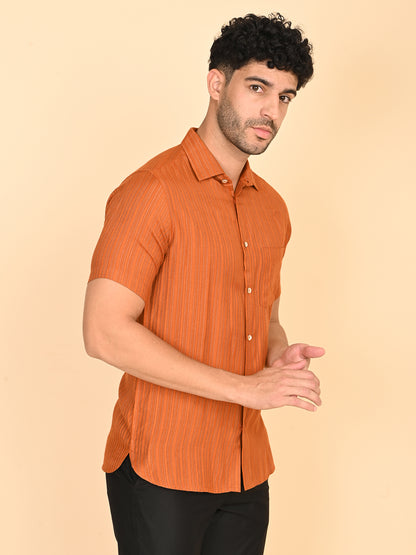 Half Sleeves Shirt in TC Dobby