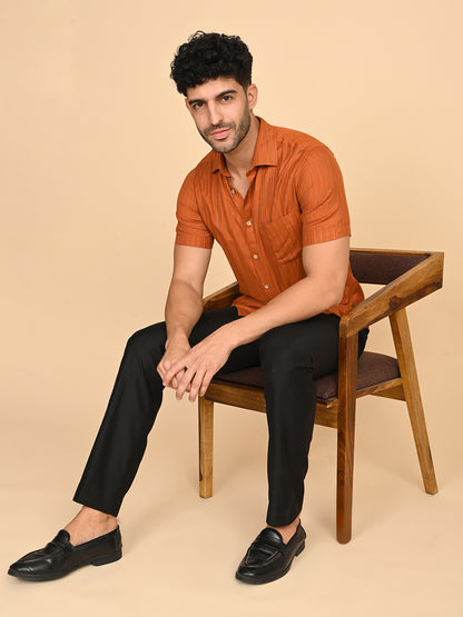 Half Sleeves Shirt in TC Dobby