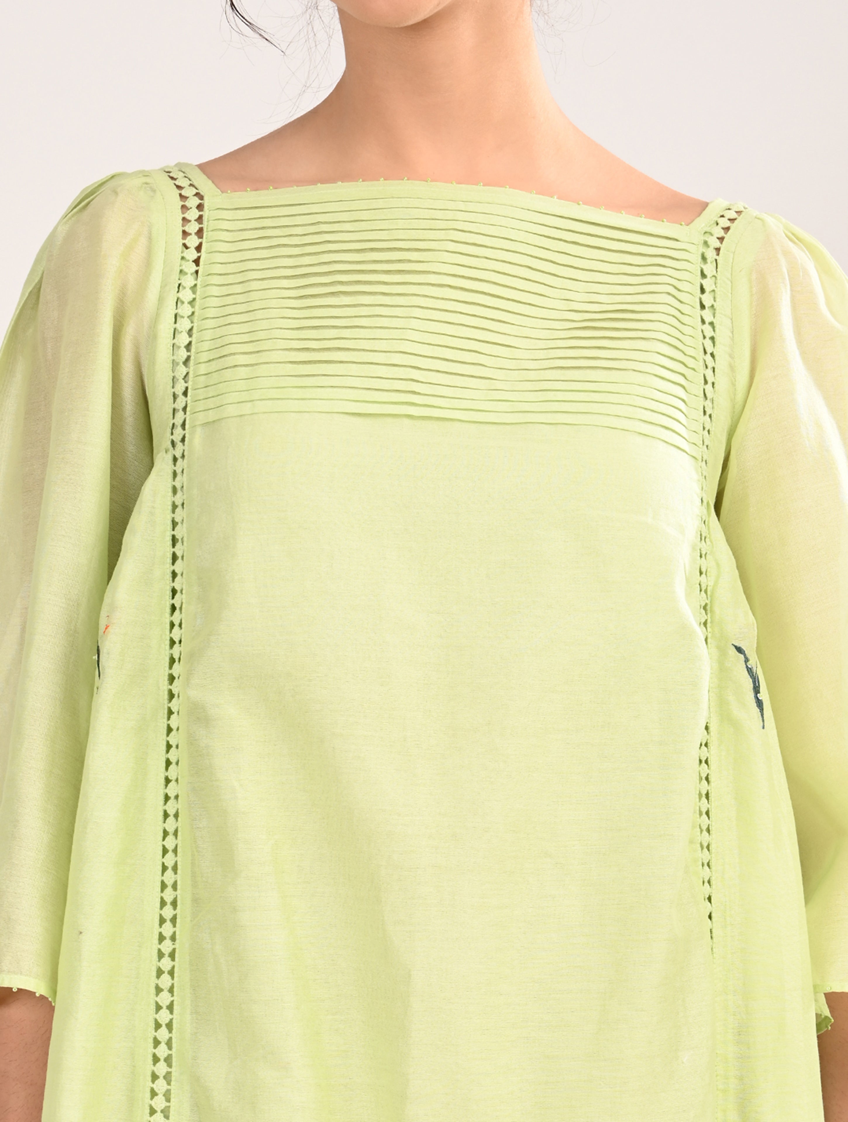 Mint Green A-Line Dress