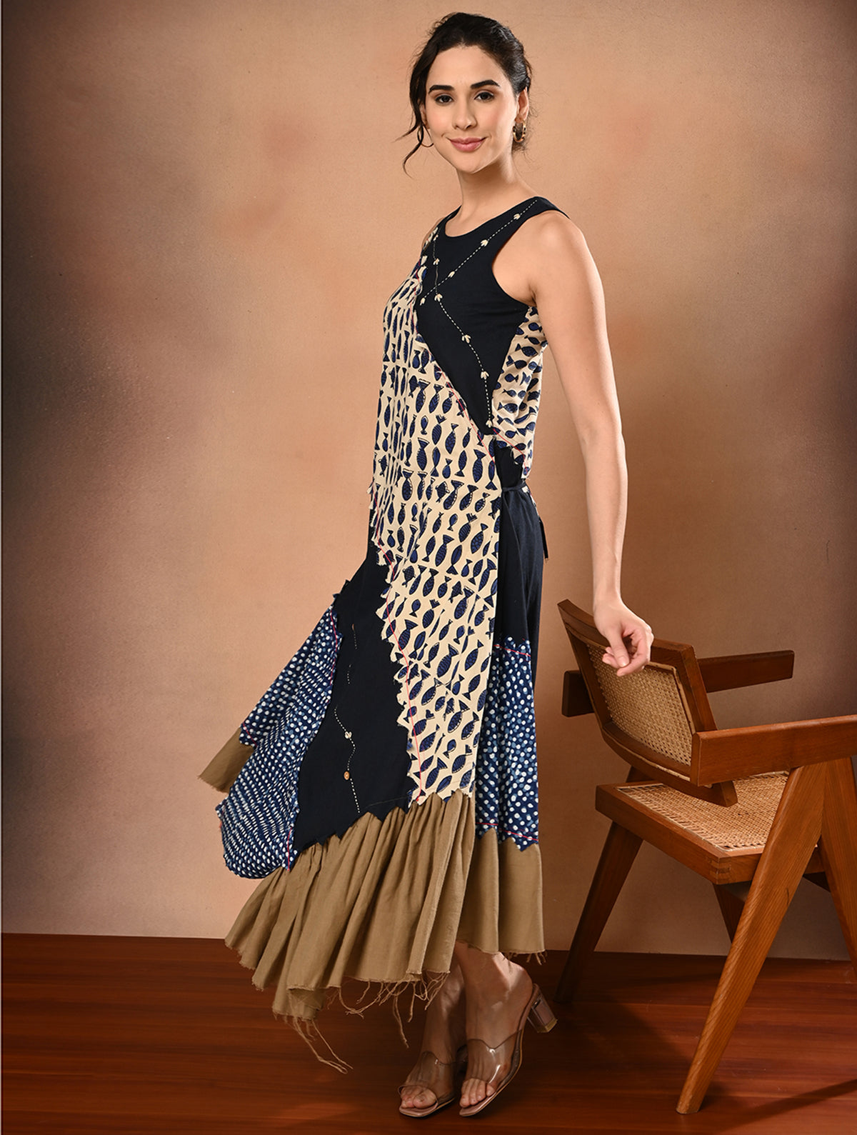 One Piece in Handloom Cotton