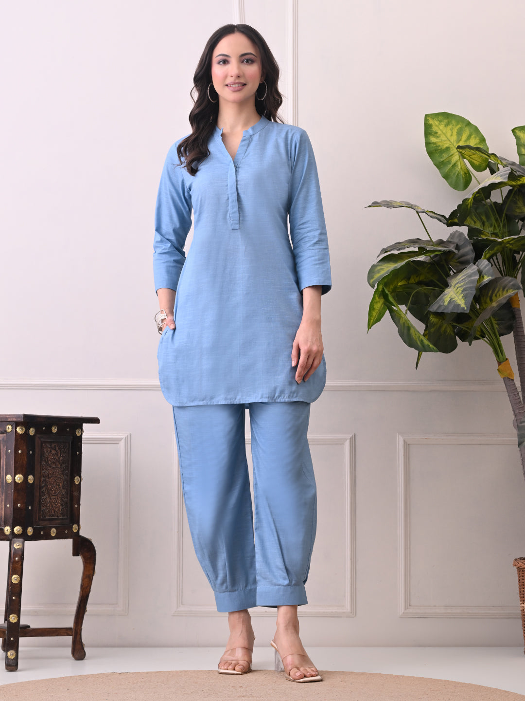 Cord Set in Cotton linen