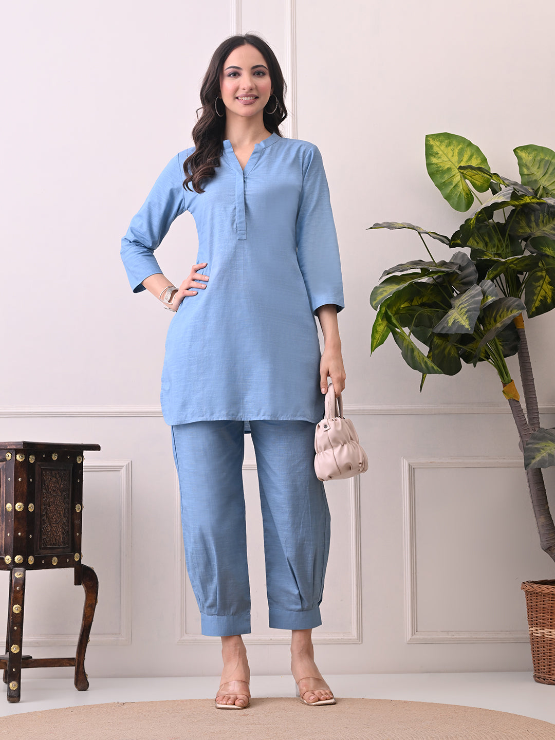 Cord Set in Cotton linen