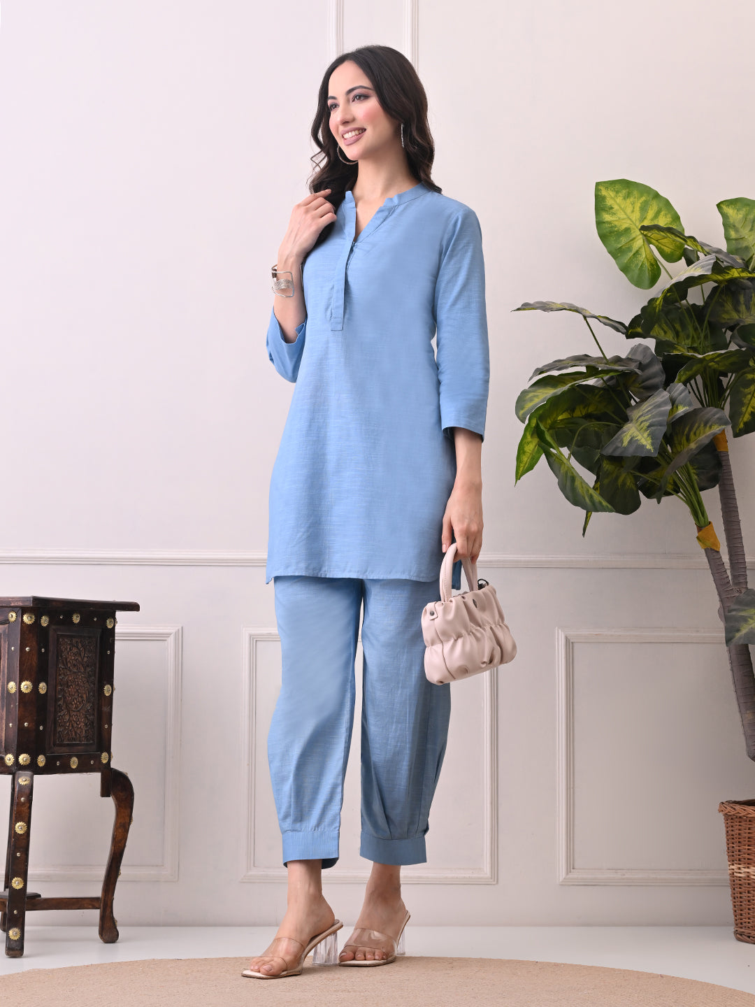 Cord Set in Cotton linen