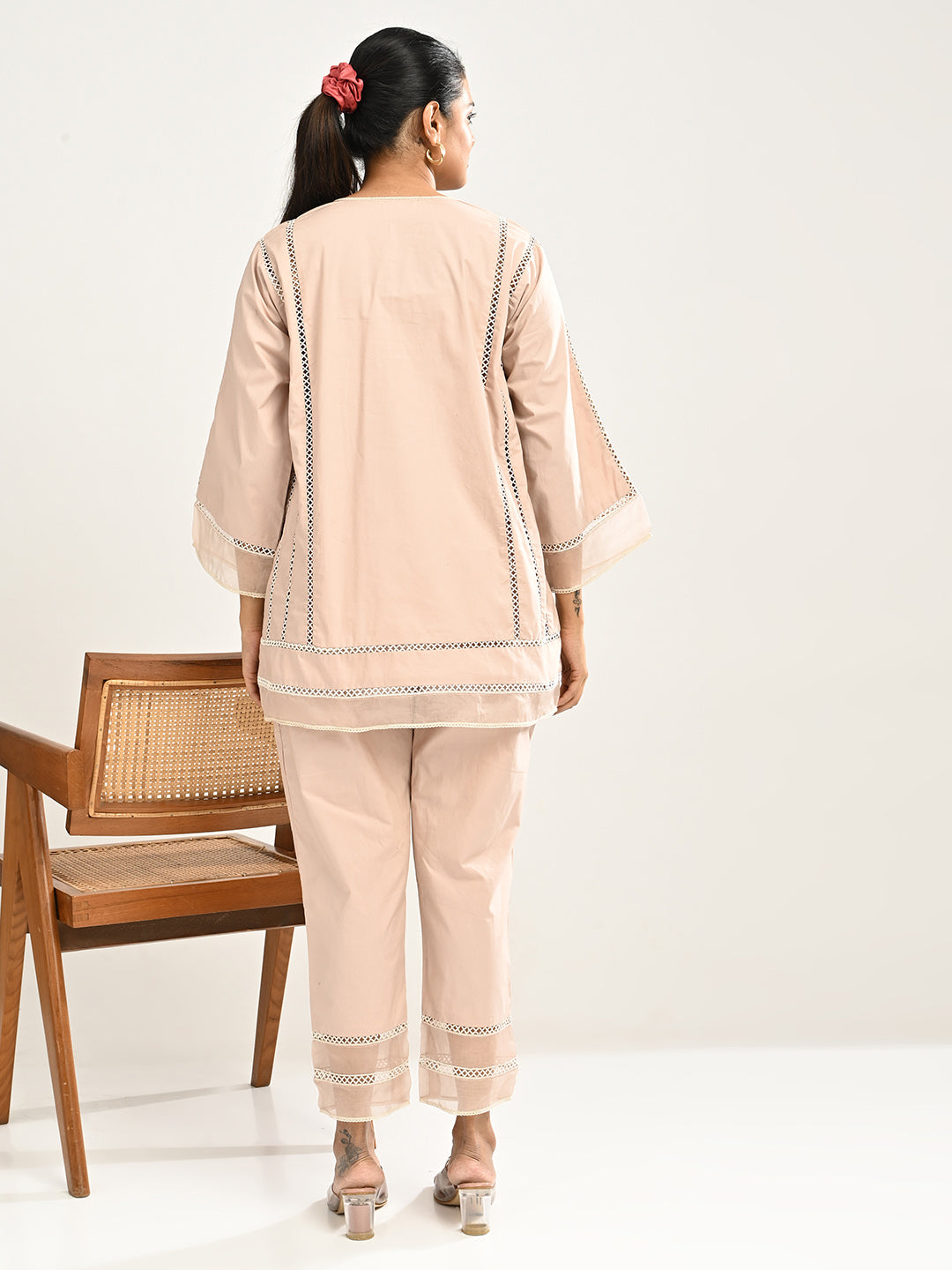 Pink Cotton Co-ord set