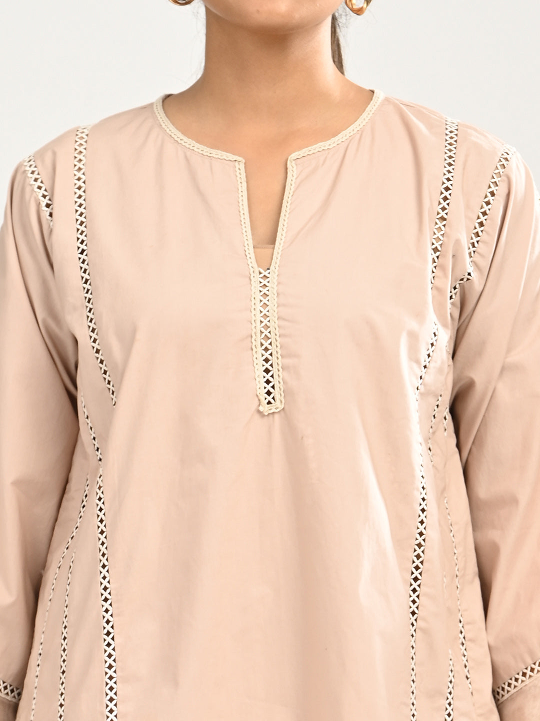 Pink Cotton Co-ord set