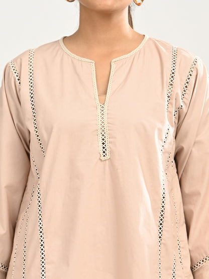 Pink Cotton Co-ord set