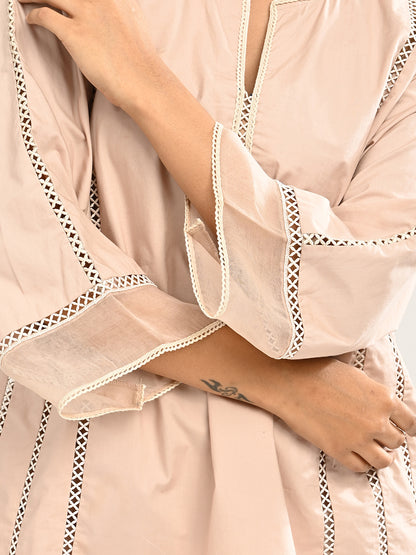 Pink Cotton Co-ord set