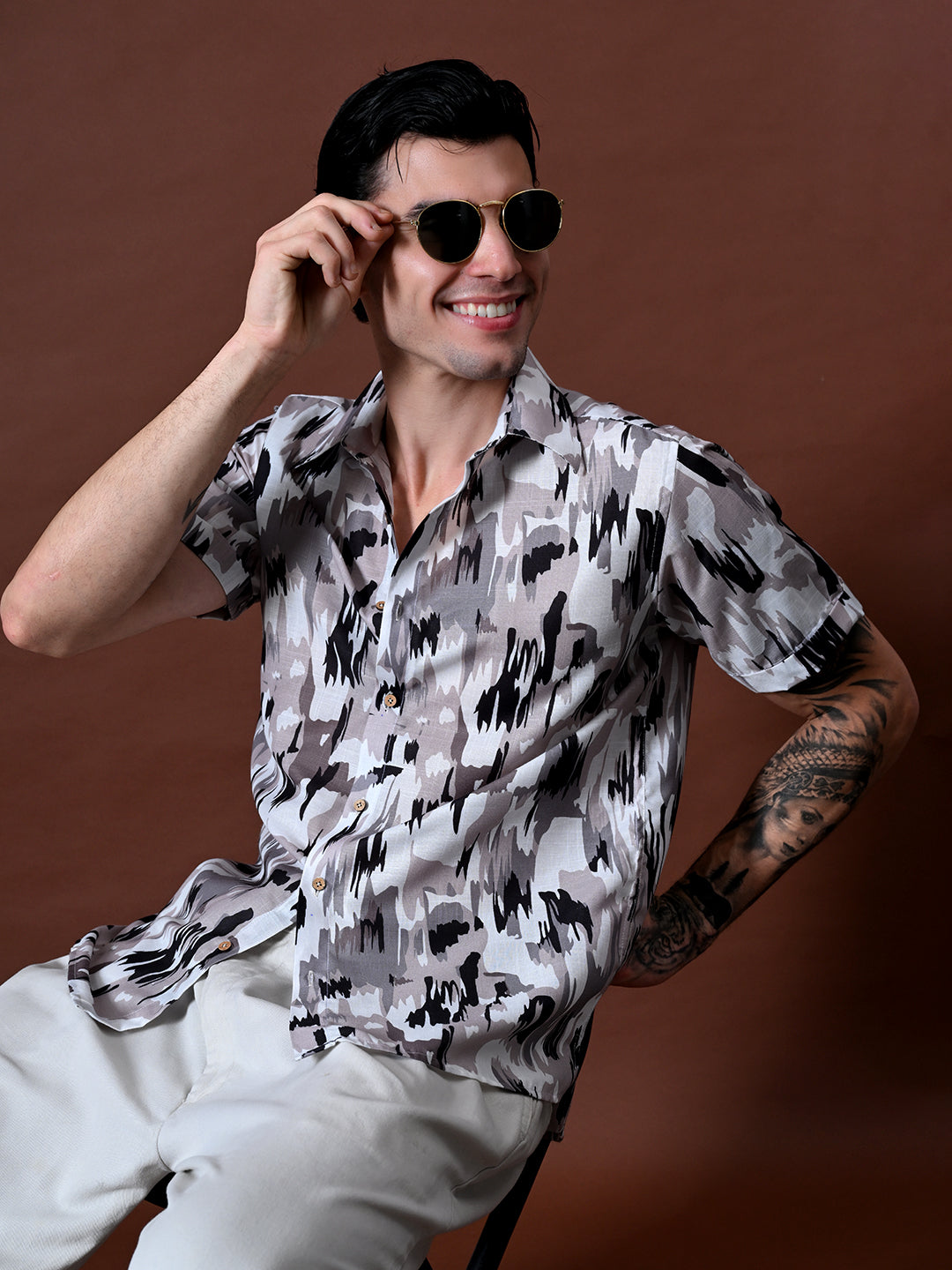 Printed Shirts in Cotton