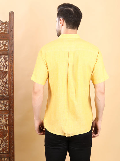 Half Sleeve Shirt - Handloom Cotton