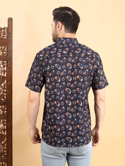 Half Sleeve Shirt - Blue